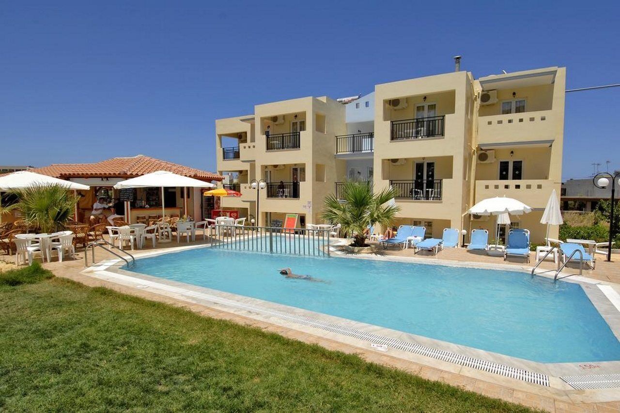 Sunshine Garden Apts Malia  Bagian luar foto